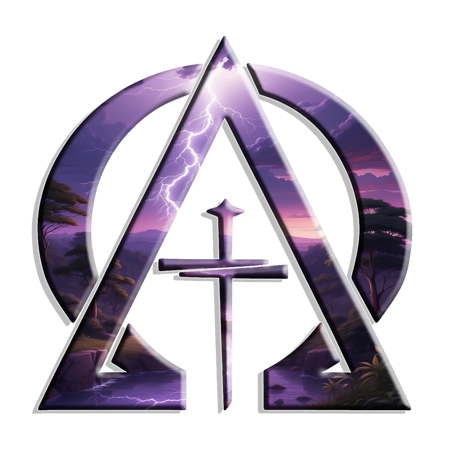 Alpha &Omega Divine Reign Unisex Heavy Blend™ Hooded Sweatshirt