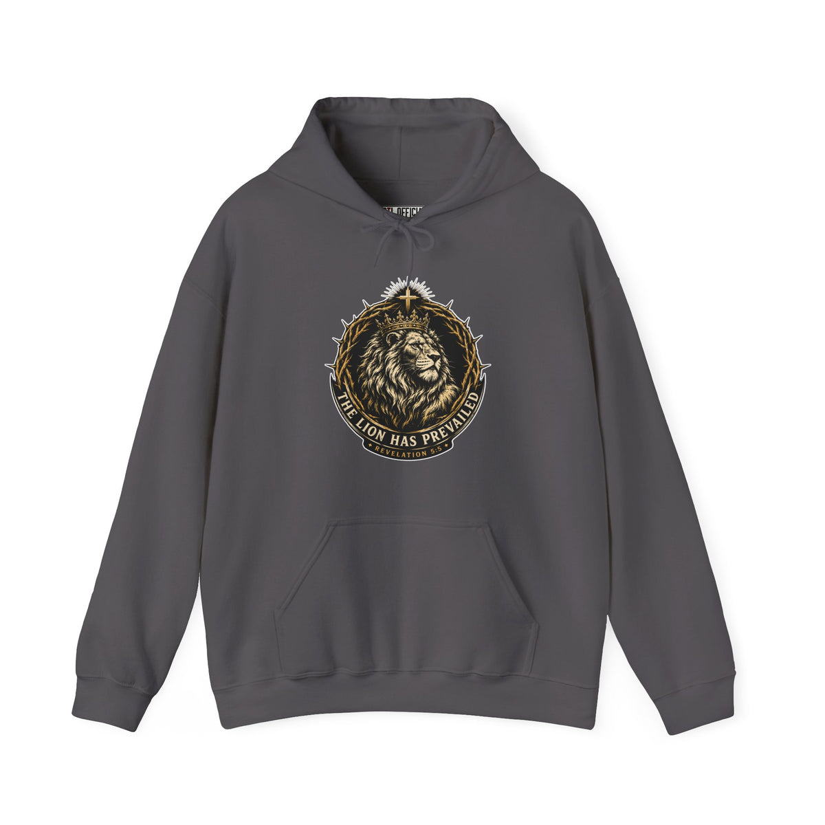 Lion of Judah — The Lion Has Prevailed Christian Hoodie