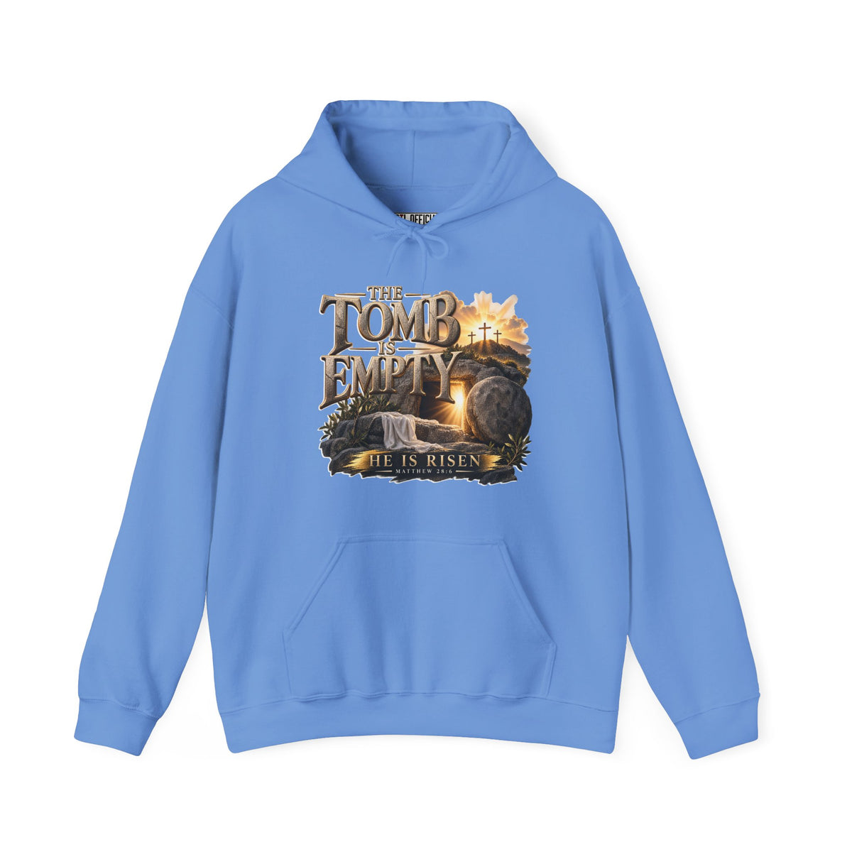 The Tomb Is Empty — Matthew 28:6 Christian Hoodie