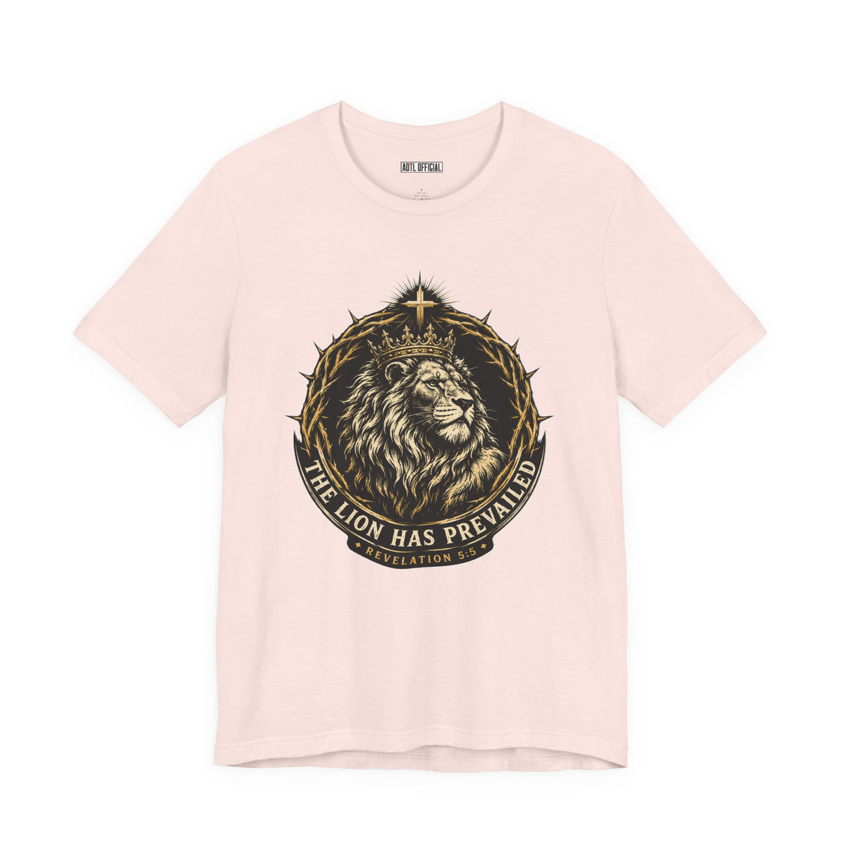 Lion of Judah — The Lion Has Prevailed Christian T-shirt