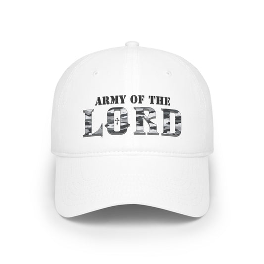 White Camouflage Army Of The Lord Christian Baseball Cap