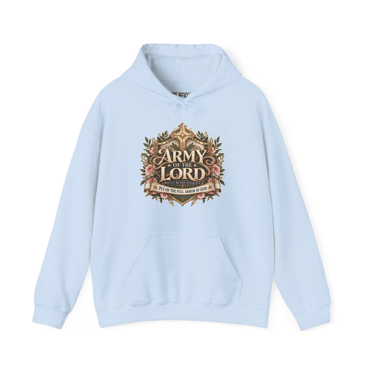 Army of the Lord — Battle Ready in Grace Christian Hoodie