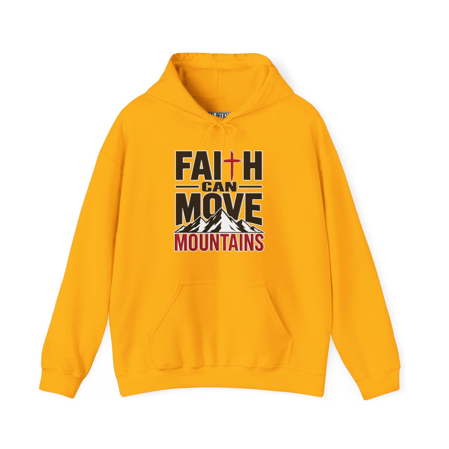 Faith Can Move Mountains Christian Hoodie