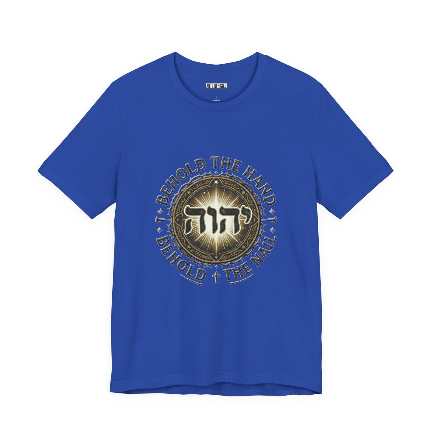 Behold The Hand, Behold The Nail Classic Unisex Short Sleeve Tee