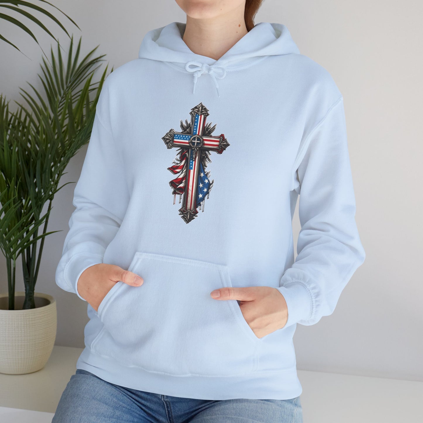 Faithful Patriotism Unisex Heavy Blend™ Hooded Sweatshirt