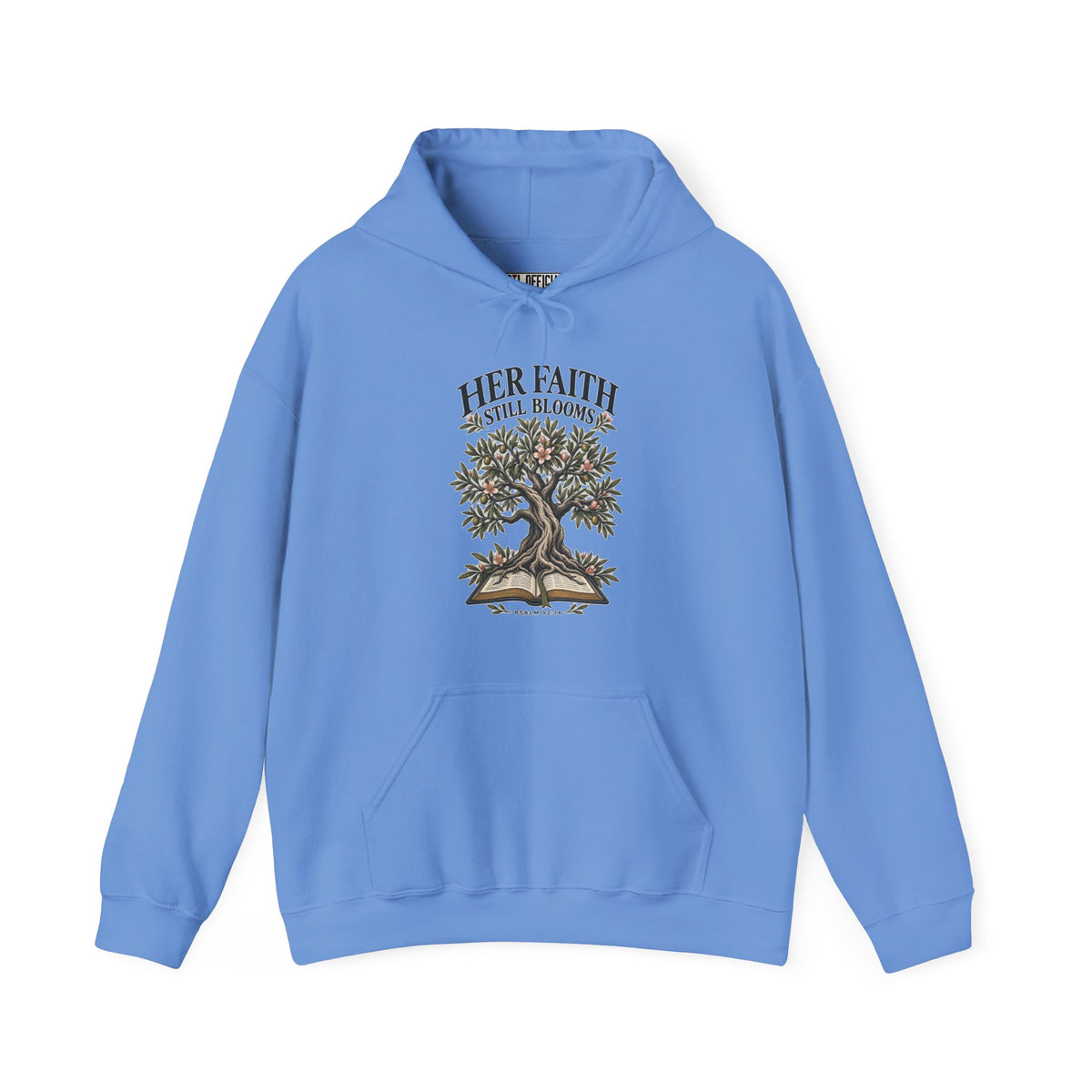 Her Faith Still Blooms Christian Hoodie