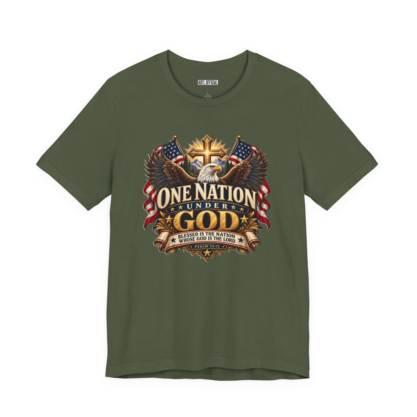 One Nation Under God Christian T-shirt