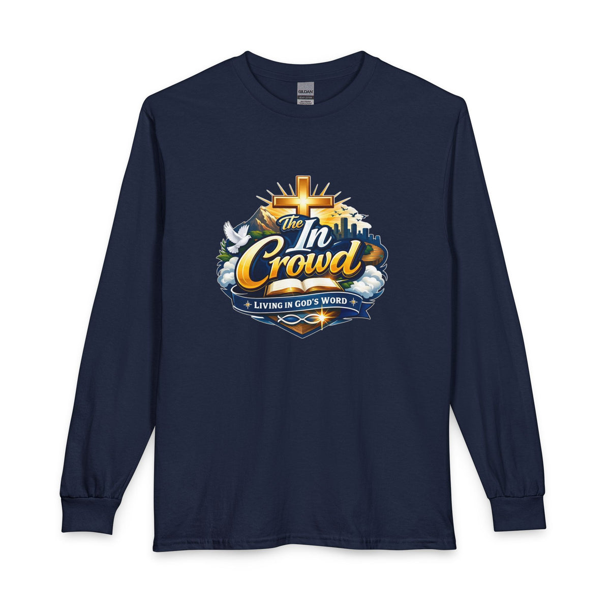 The In Crowd Christian Long Sleeve Shirt