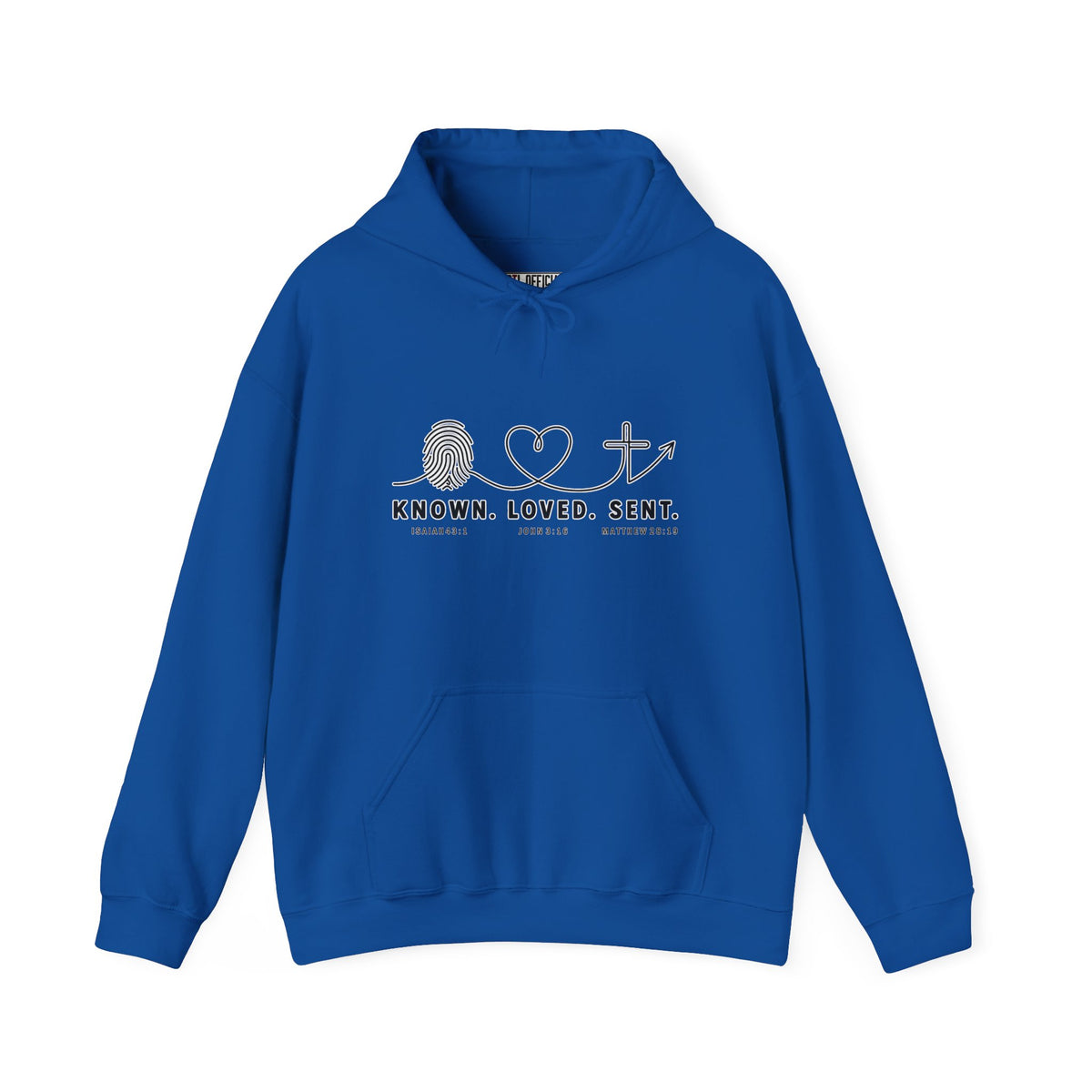 Known. Loved. Sent. Christian Hoodie