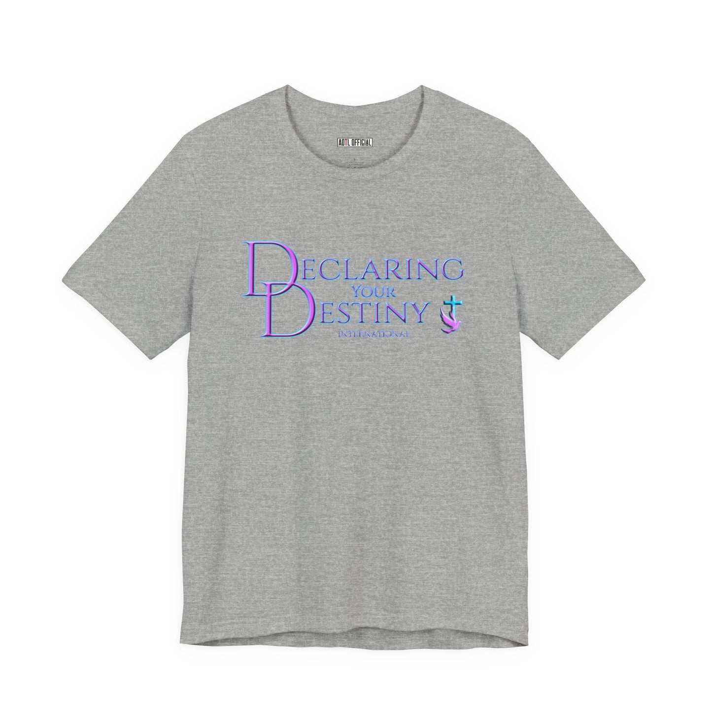 Declaring Your Destiny Purple logo/2 Corinthians 5:7