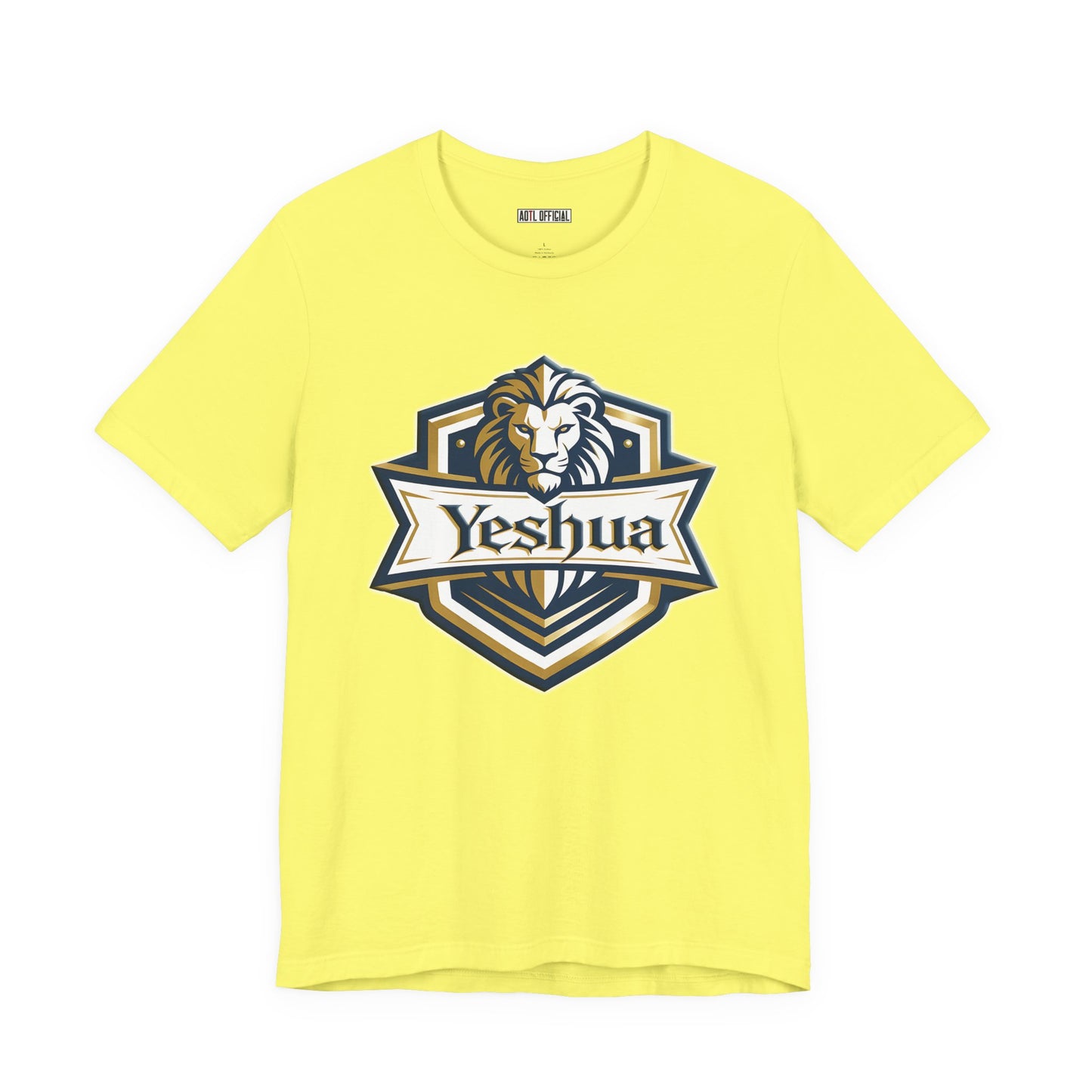 Yeshua Strength Crest  Unisex Short Sleeve Tee