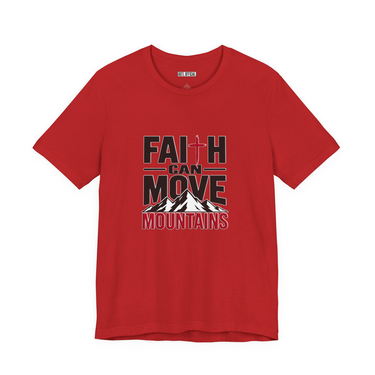 Faith Can Move Mountains Christian T-Shirt