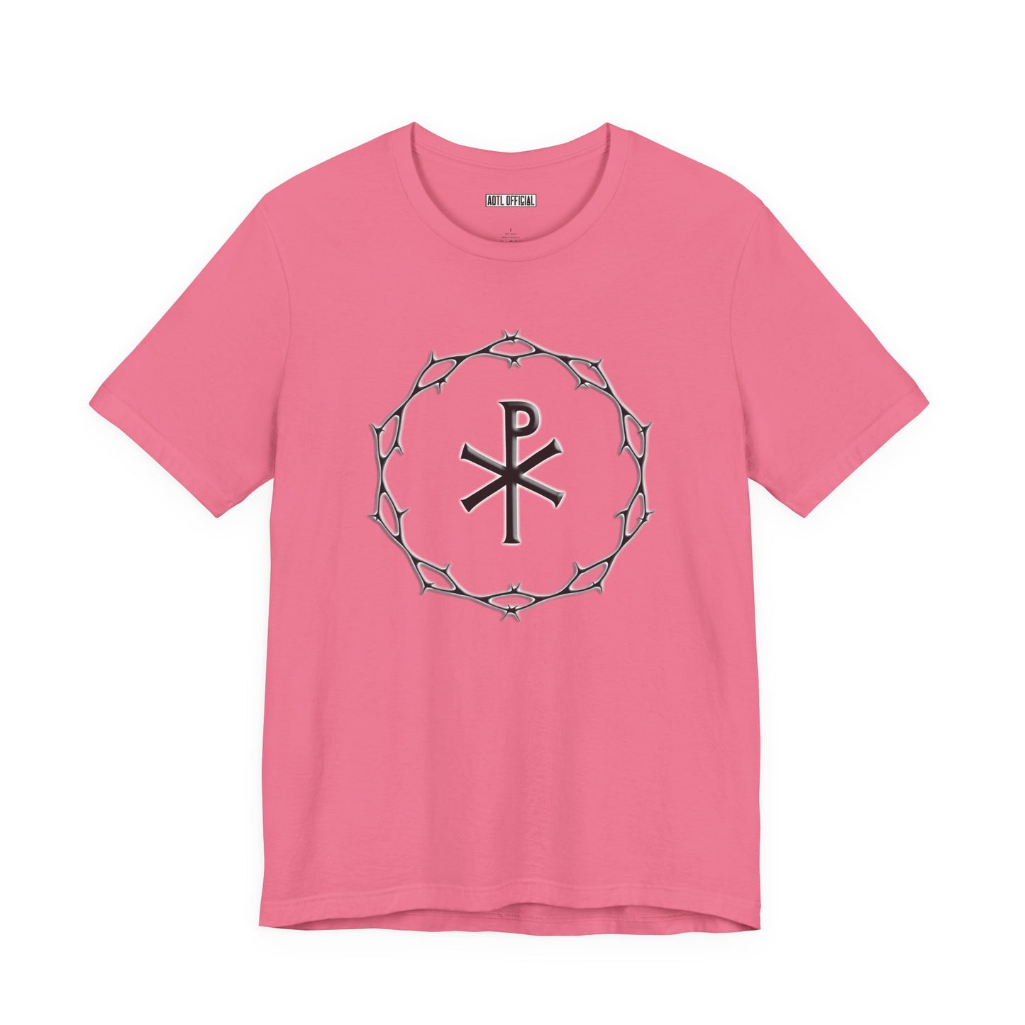 Circle of Thorns & Chi-Rho Unisex Jersey Short Sleeve Tee