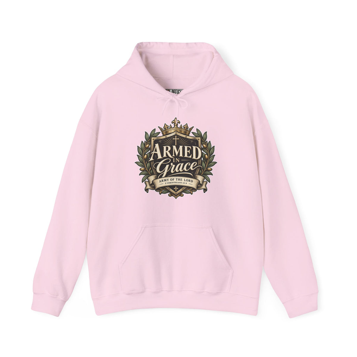 Army of the Lord — Armed in Grace Christian Hoodie