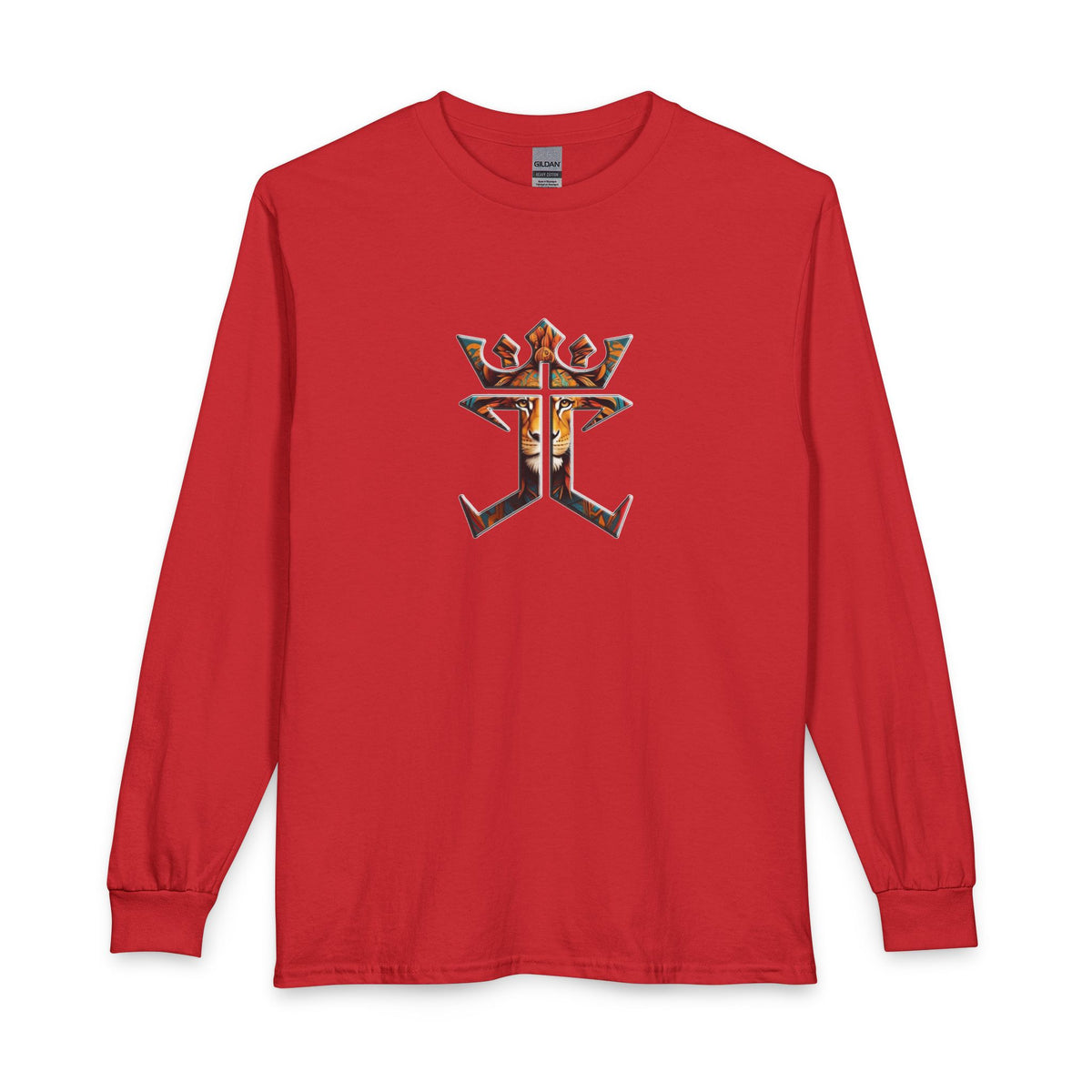 JC Lion Of Judah Logo Christian Long Sleeve Shirt
