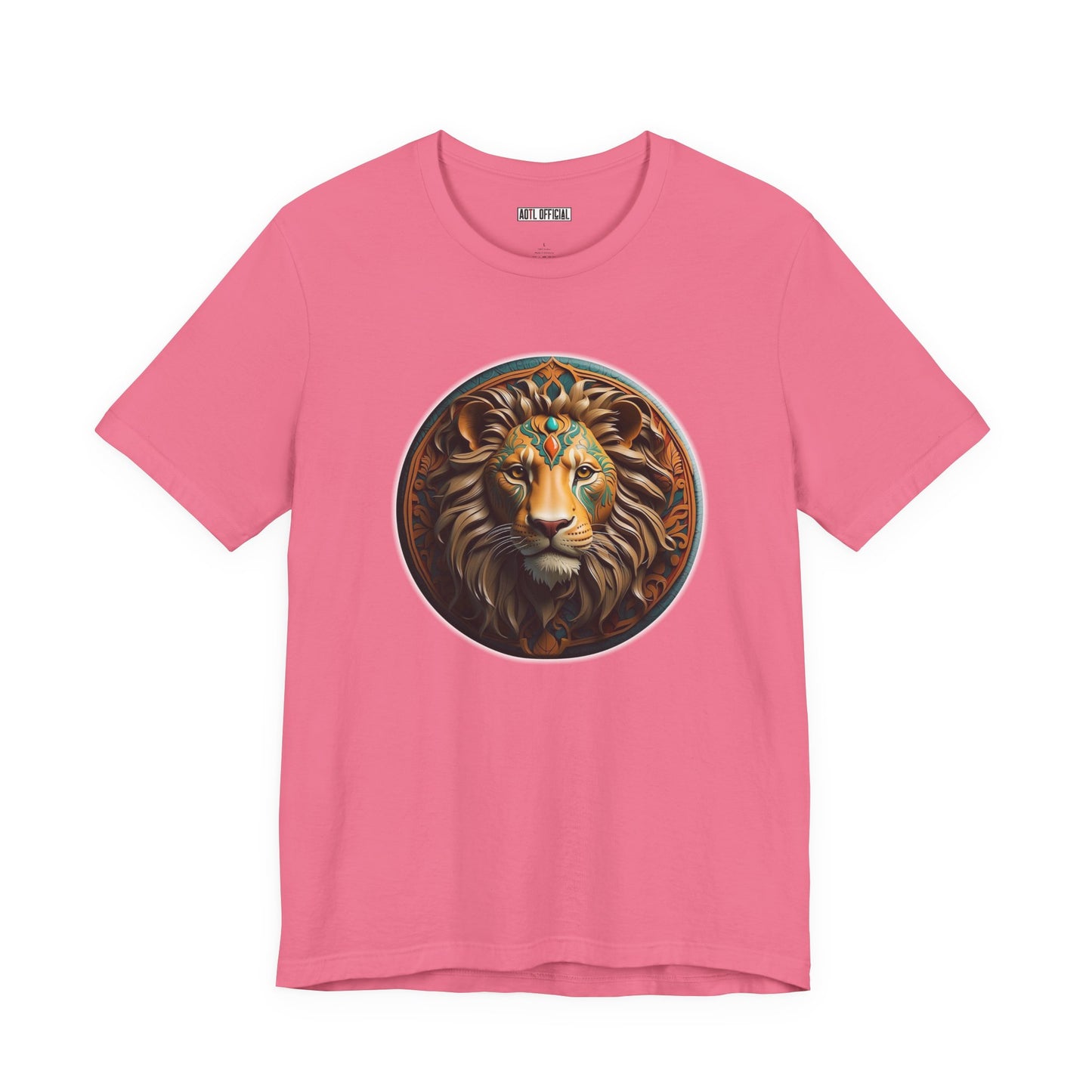Majestic Redeemer  Lion of Judah Christian Unisex Short Sleeve Tee