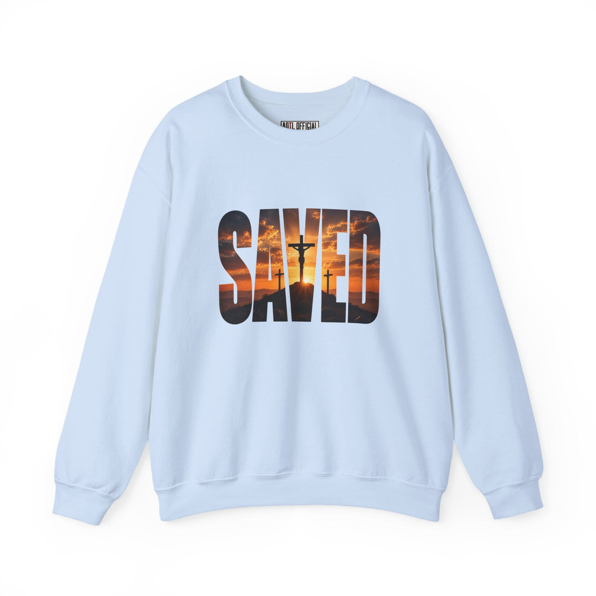 Saved — By the Cross Christian  Sweatshirt