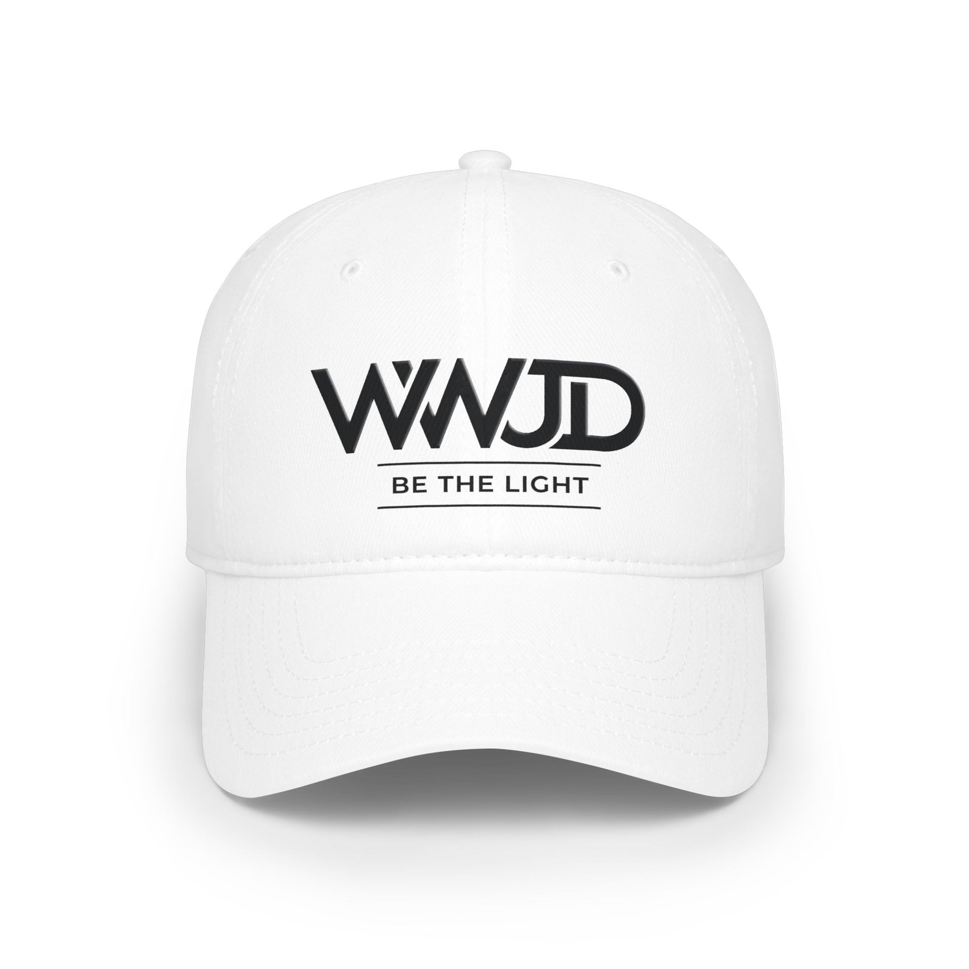 What would Jesus Do Christian baseball cap faith-inspired design
