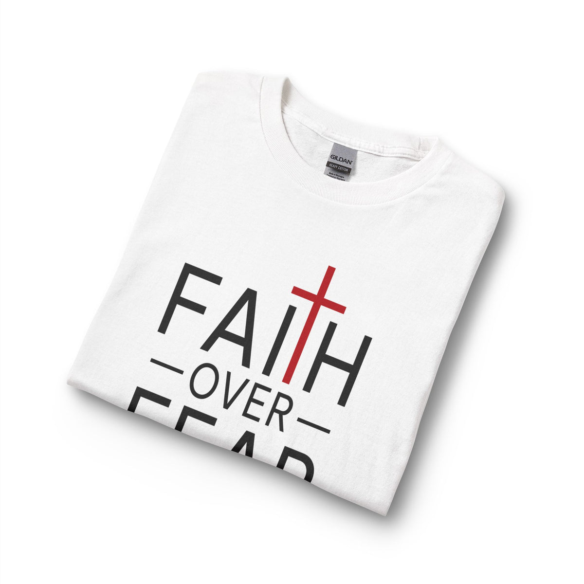 Faith Over Fear Christian Long Sleeve Shirt