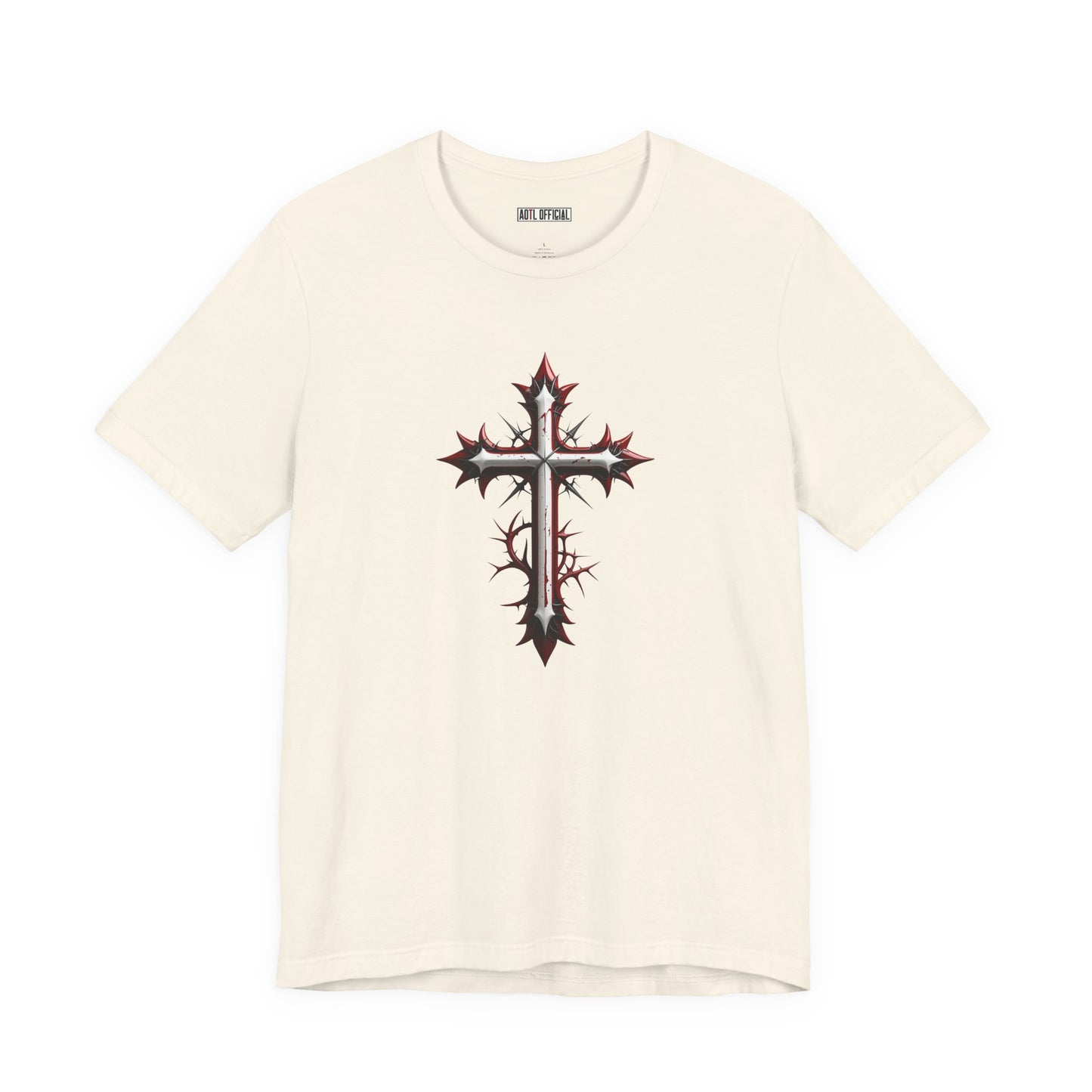 Sacrificial Redemption  Edgy Christian Unisex Short Sleeve Tee