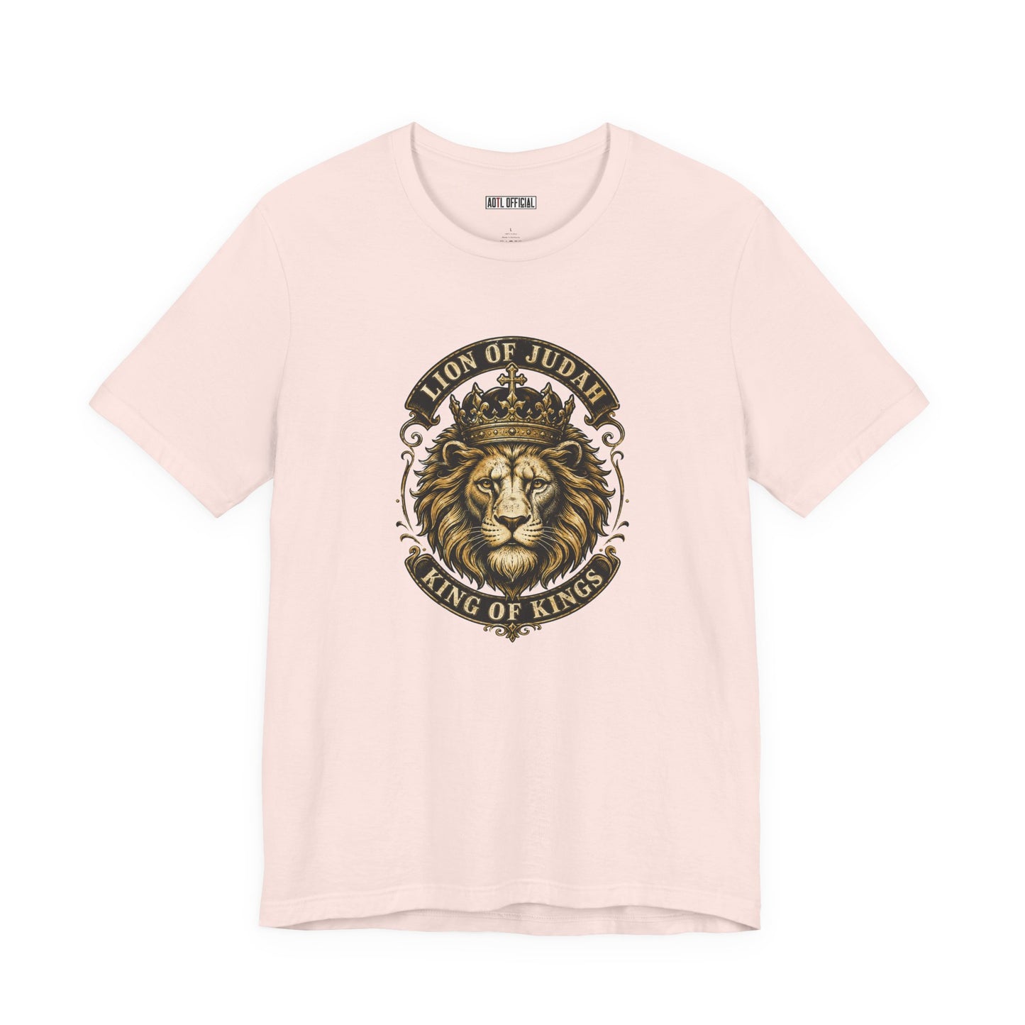 Lion of Judah – King of Kings Christian T-shirt
