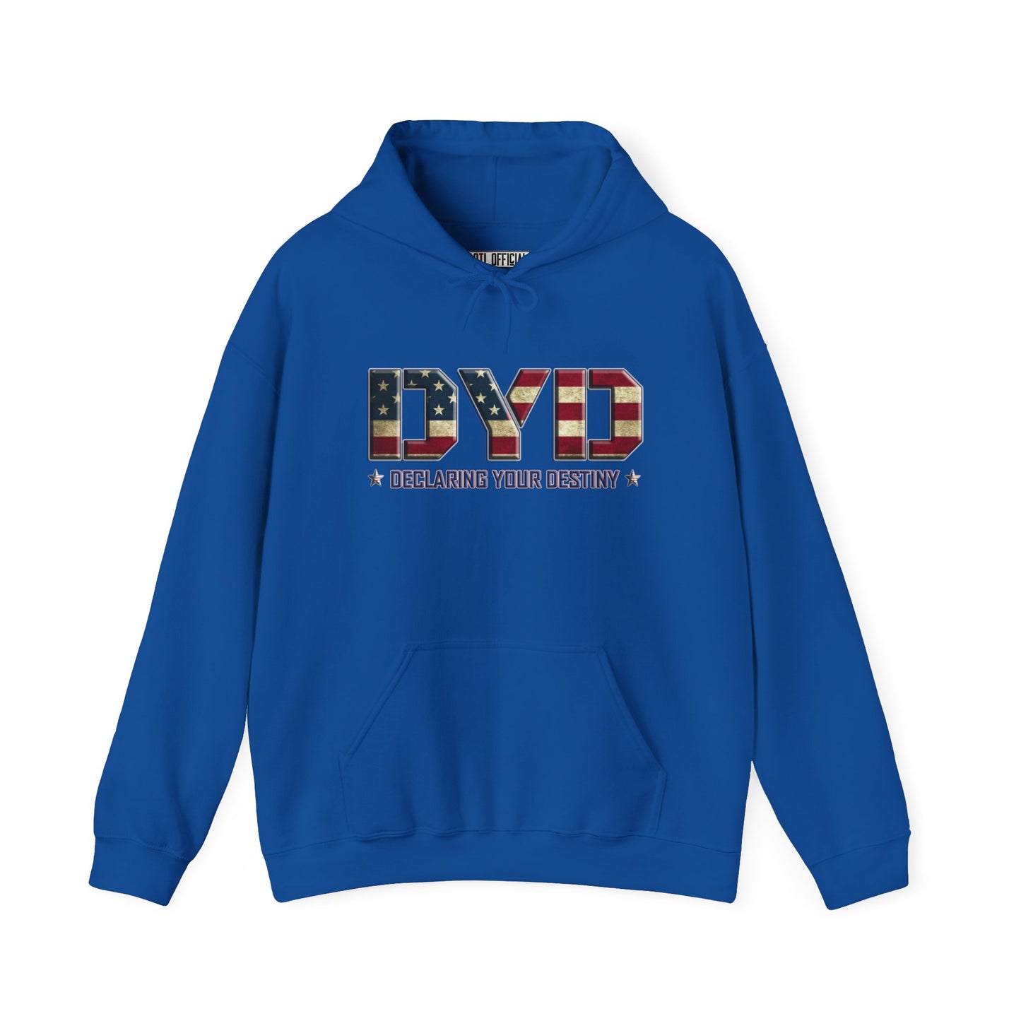Declaring Your Destiny USA/ Royal Majesty Unisex Heavy Blend™ Hooded Sweatshirt