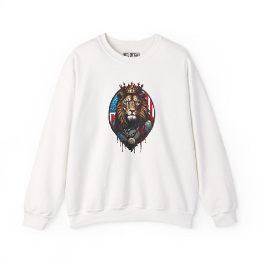 Royal Majesty  Lion of Judah  Unisex Heavy Blend™ Crewneck Sweatshirt