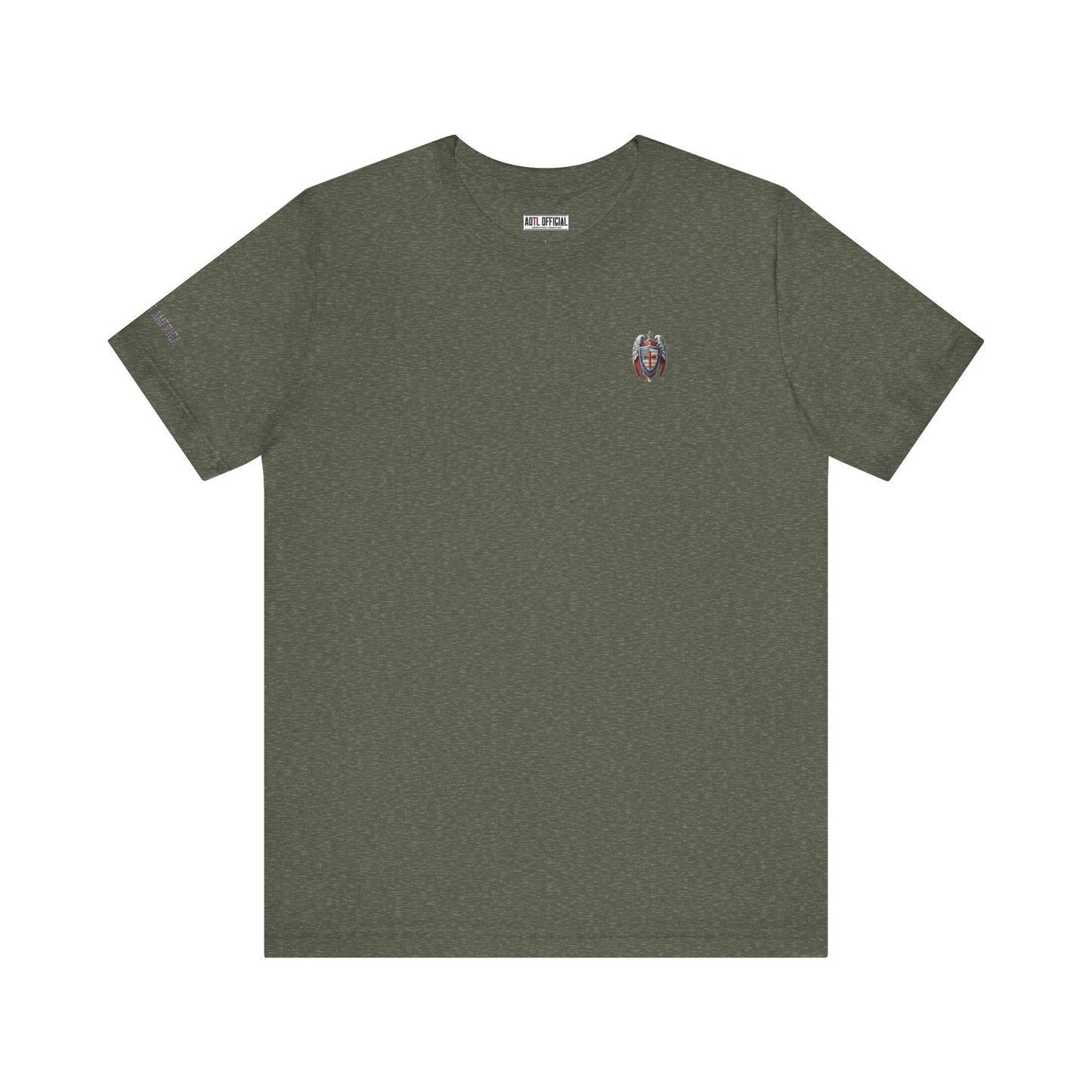 Winged Guardian Emblem Unisex  Patriotic Christian T-shirt
