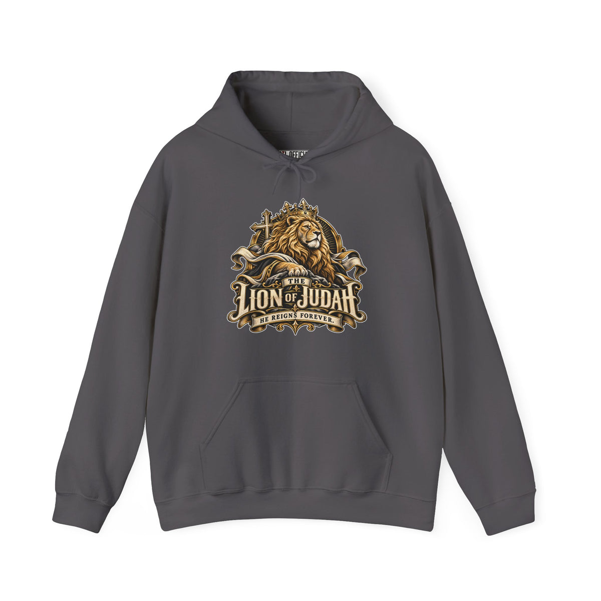 Lion of Judah —He Reigns Forever Christian Hoodie