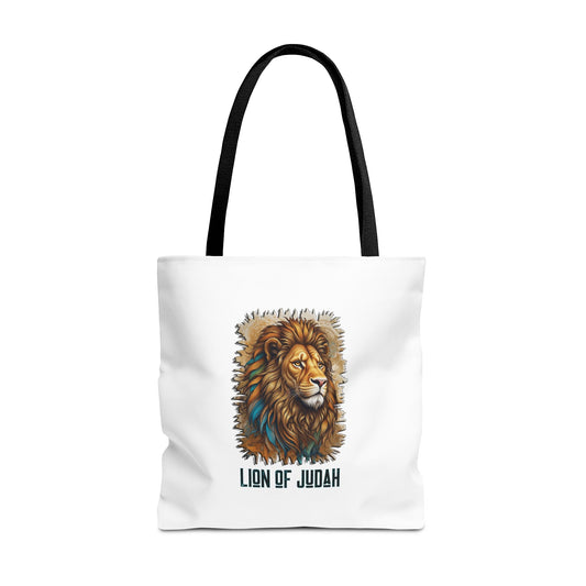 Divine King Lion Of Judah Christian Tote bag