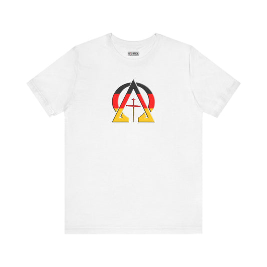 Alpha & Omega Germany Unisex Short Sleeve Tee