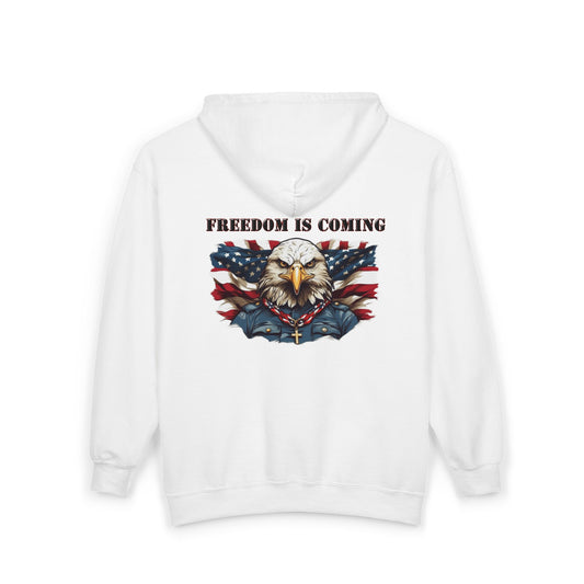 DYD USA/Freedom Is Coming  2 Sided Full-Zip Sweatshirt