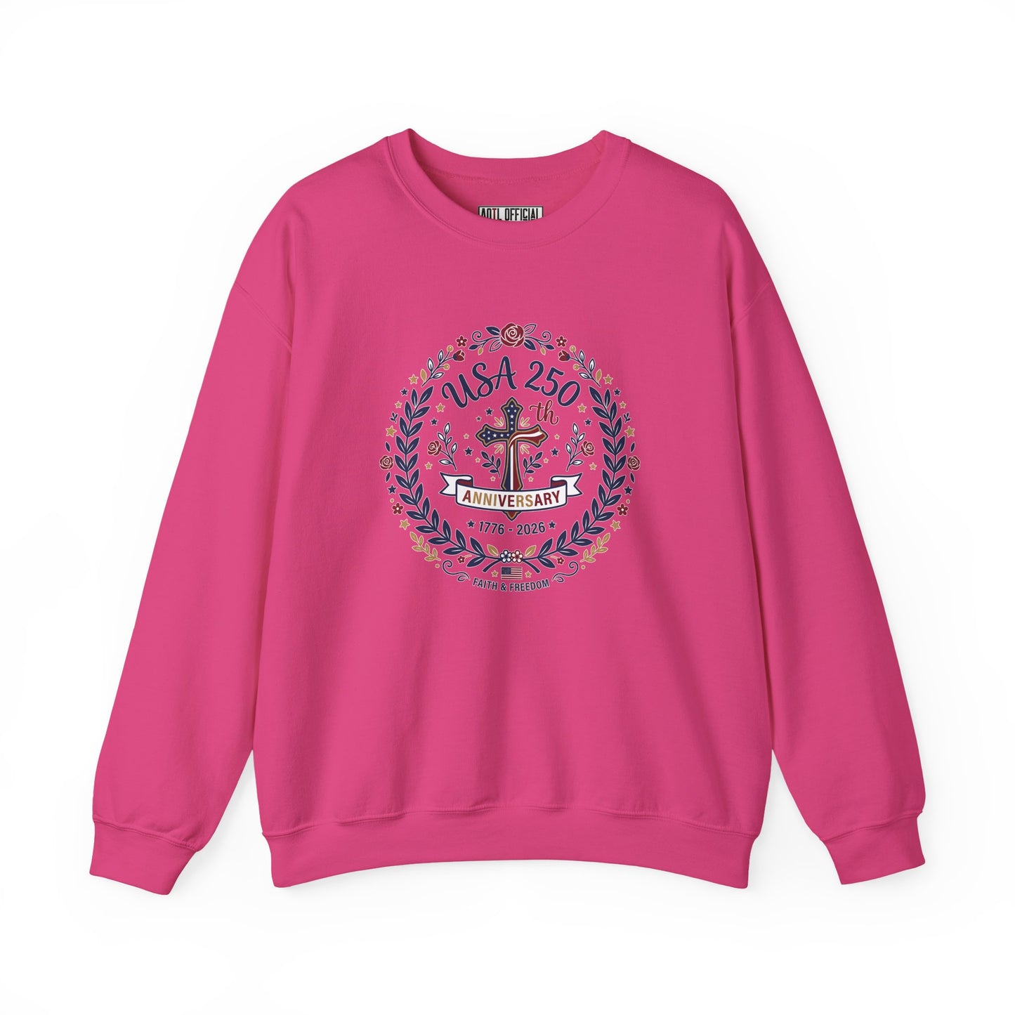 Ladies USA 250th Anniversary  Unisex Heavy Blend™ Crewneck Sweatshirt