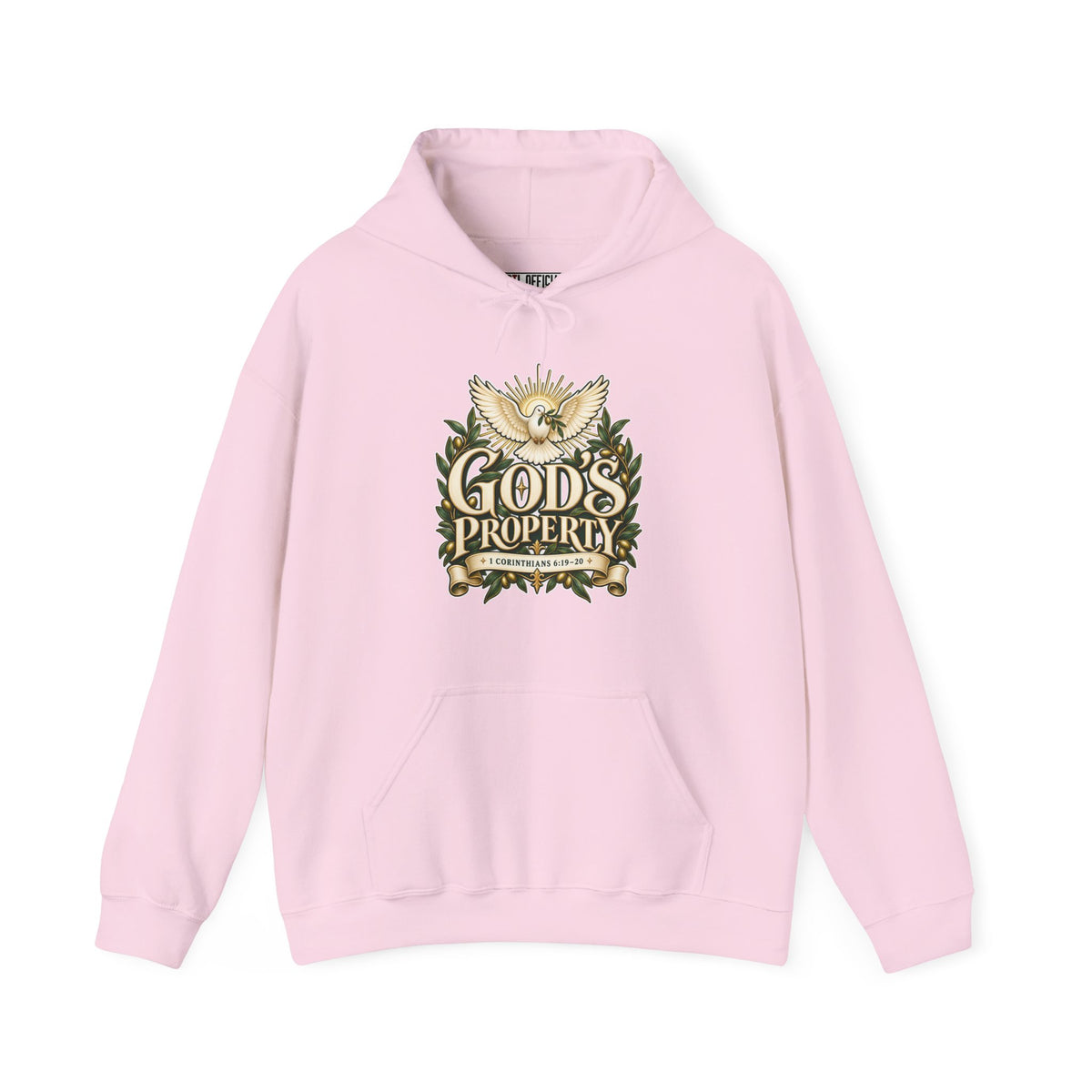 God’s Property — Bought with a Price Christian Hoodie