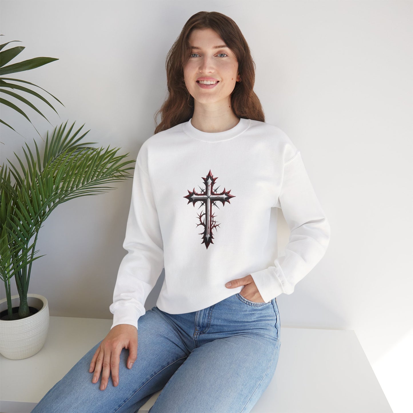 Sacrificial Redemption Unisex Heavy Blend™ Crewneck Sweatshirt