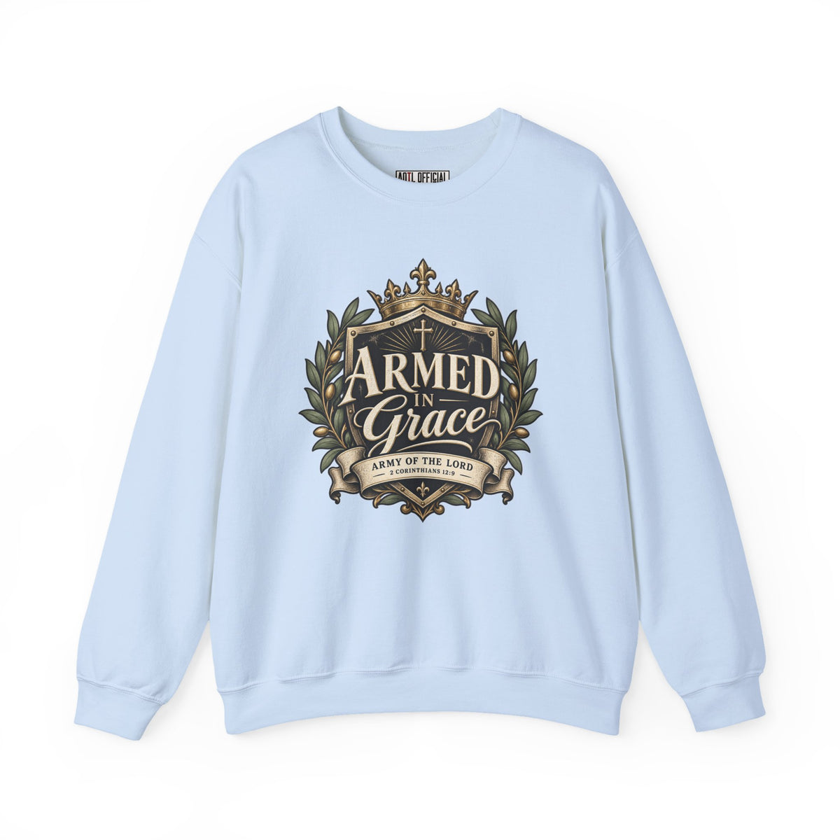 Army of the Lord — Armed in Grace Christian Sweatshirt