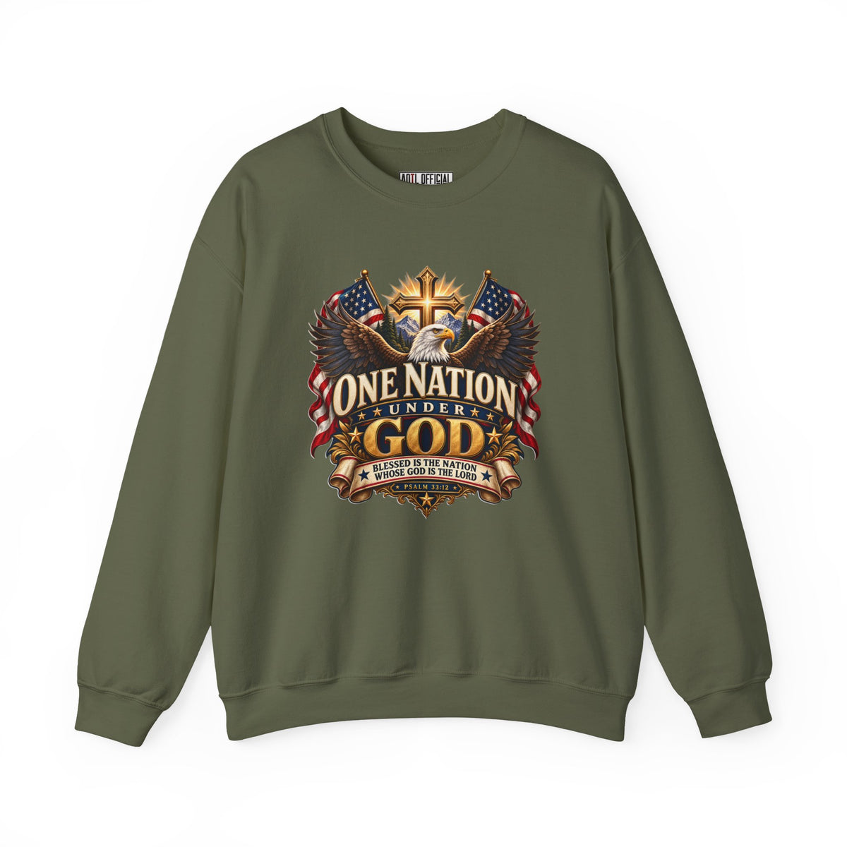 One Nation Under God Christian Sweatshirt