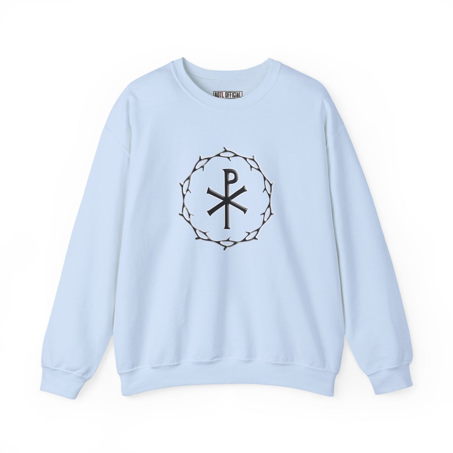 Circle of Thorns & Chi-Rho Unisex Heavy Blend™ Crewneck Sweatshirt