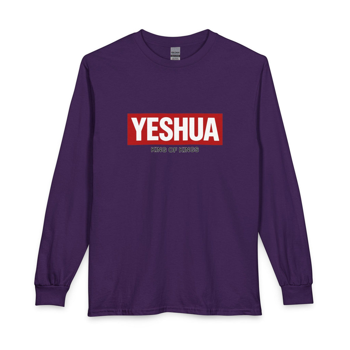 Yeshua Box Logo Christian Long Sleeve Shirt