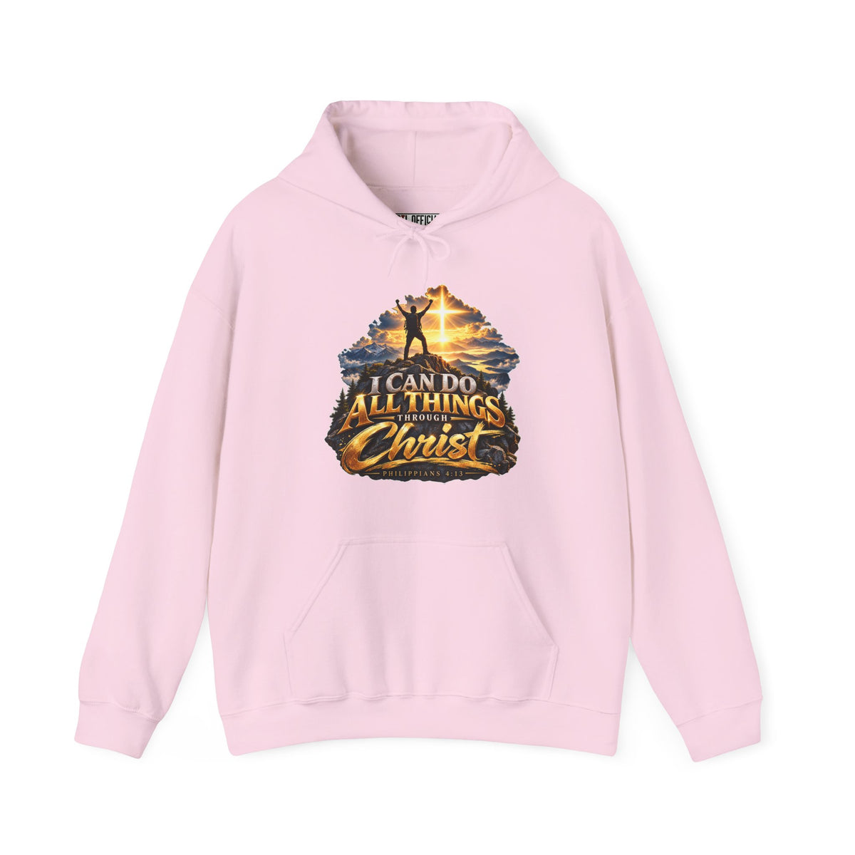 I Can Do All Things Through Christ – Philippians 4:13 Victory Design Christian Hoodie