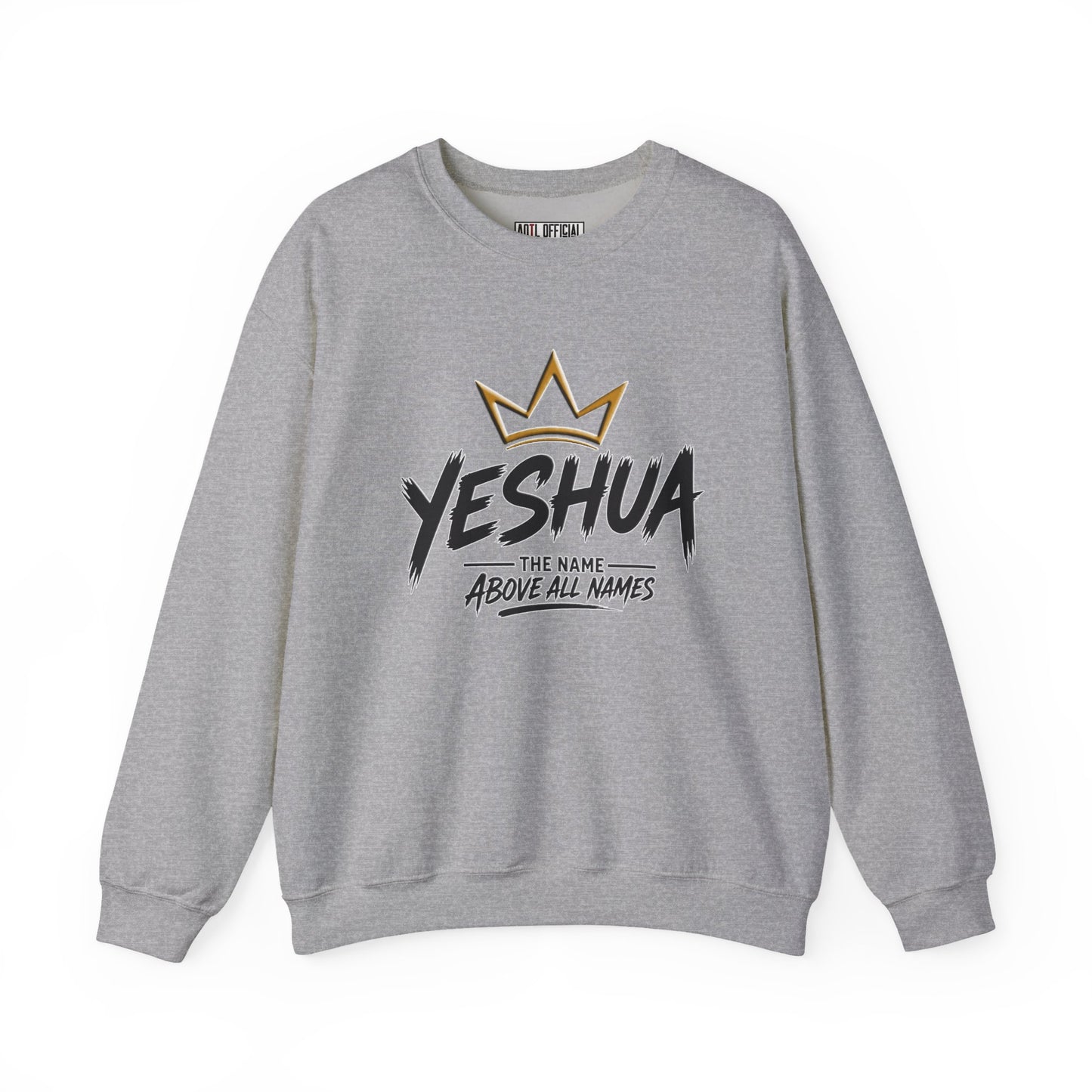 Yeshua, The Name Above All Names Christian Sweatshirt