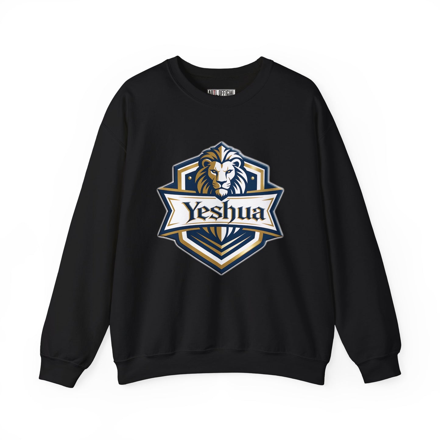 Yeshua Strength Crest  Unisex Heavy Blend™ Crewneck Sweatshirt