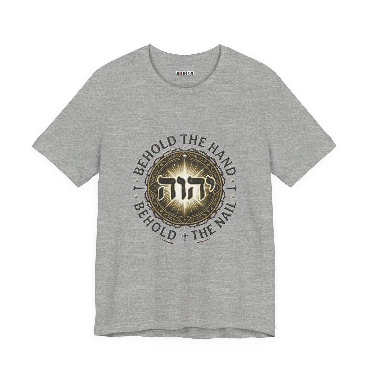Behold The Hand, Behold The Nail Classic Unisex Short Sleeve Tee