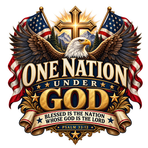 One Nation Under God Christian T-shirt