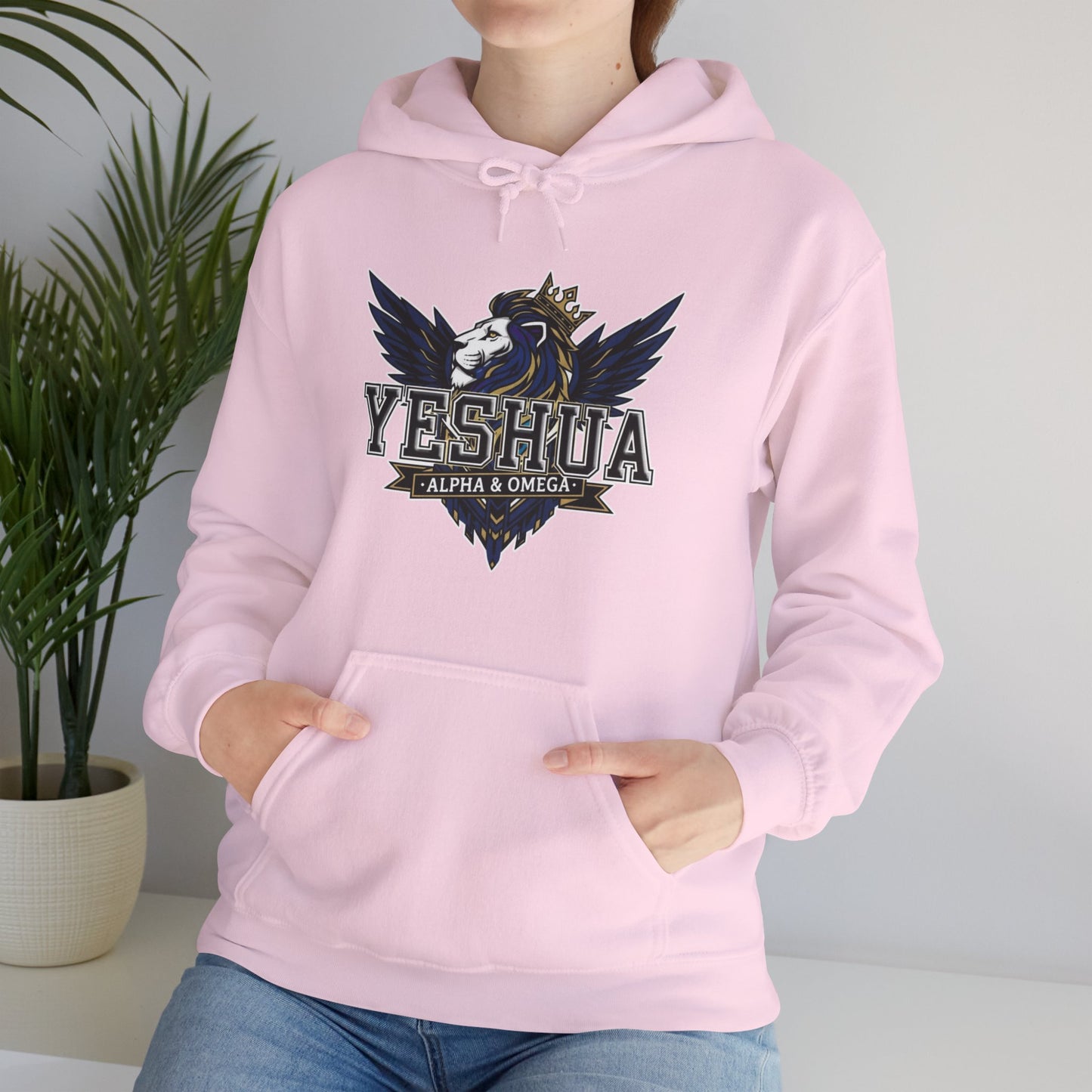 Yeshua: Lion of Judah Reigns Christian Hoodie
