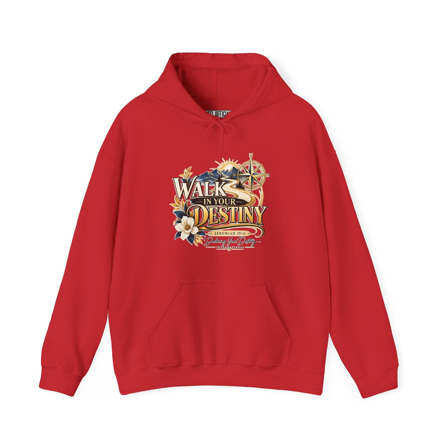 Walk in Your Destiny DYDI Christian Hoodie