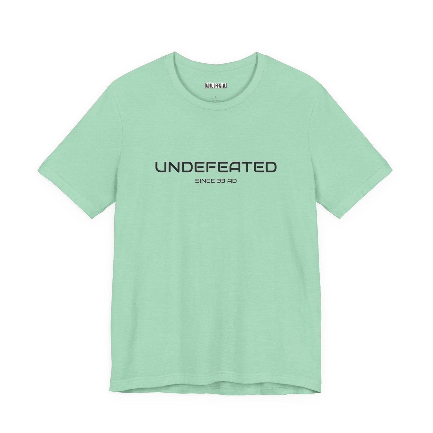 Undefeated Since 33 AD Classic Unisex Short Sleeve Tee