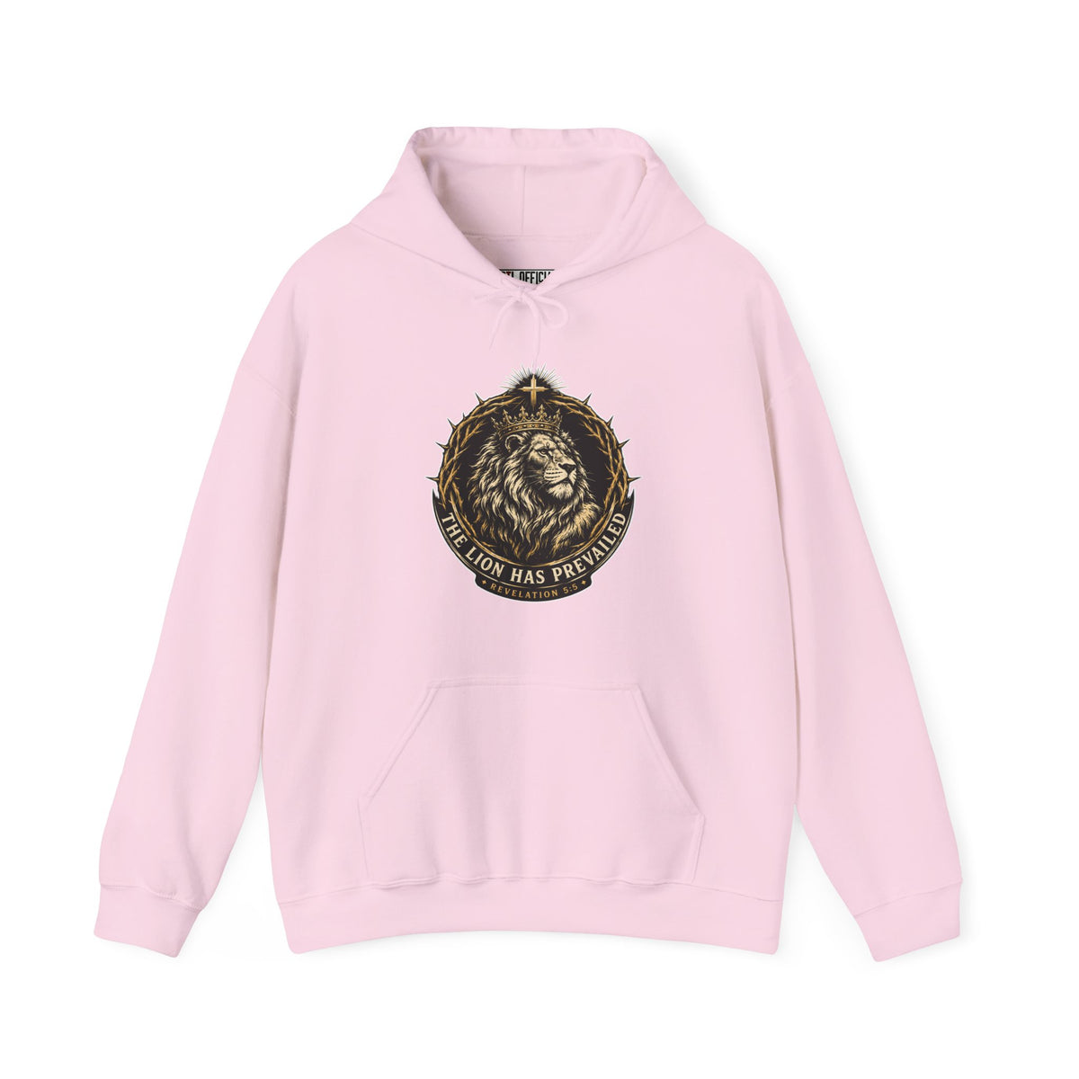 Lion of Judah — The Lion Has Prevailed Christian Hoodie