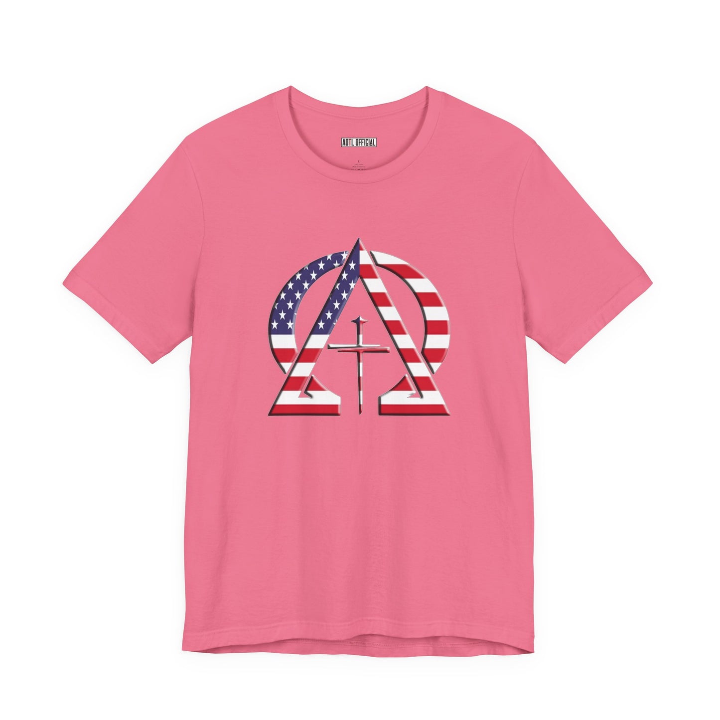 Alpha & Omega United States Of America Unisex Short Sleeve Tee