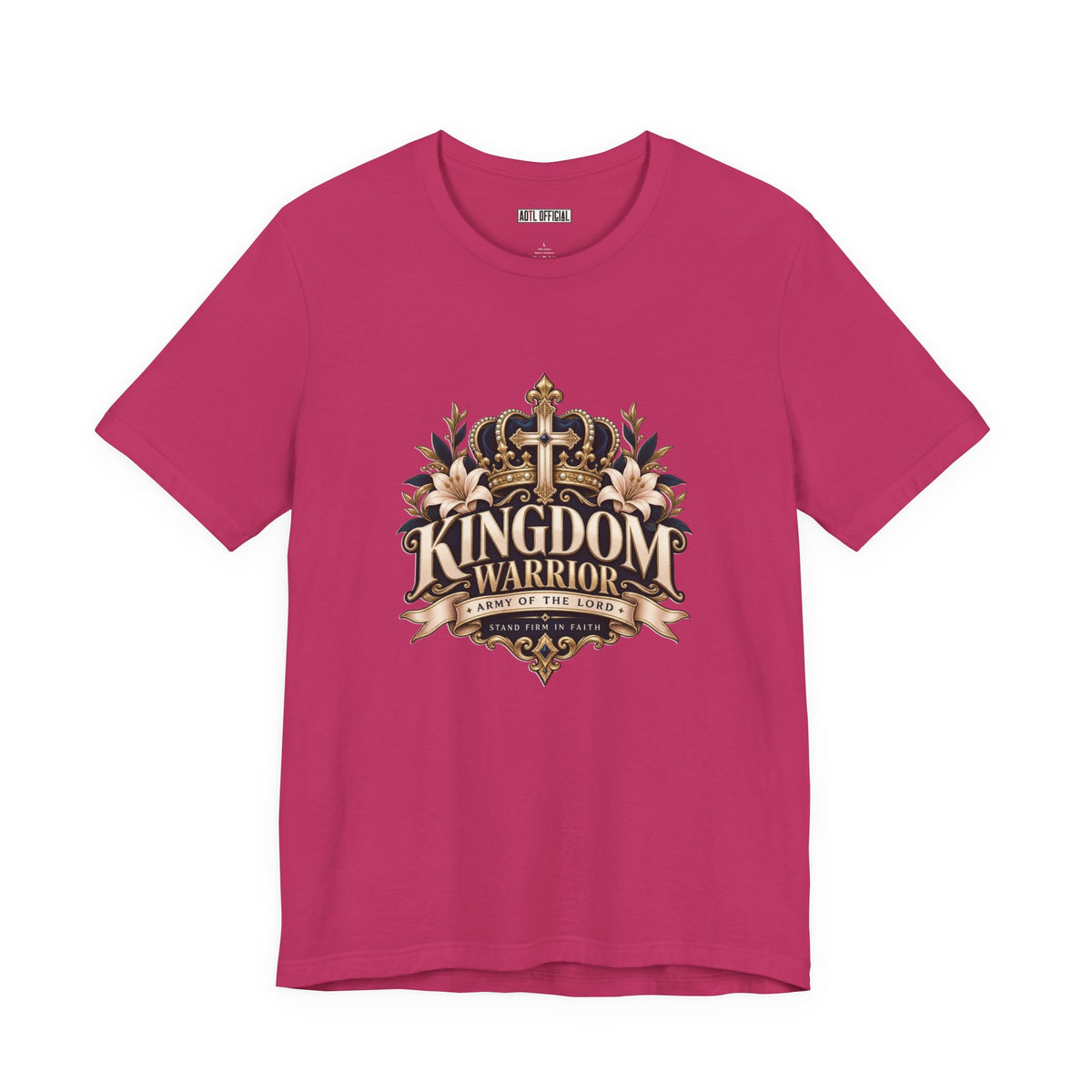 Kingdom Warrior — Army of the Lord  Christian T-shirt